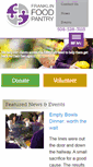 Mobile Screenshot of franklinfoodpantry.org